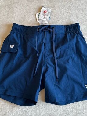 BALEAF Navy Blue Swim Shorts Small